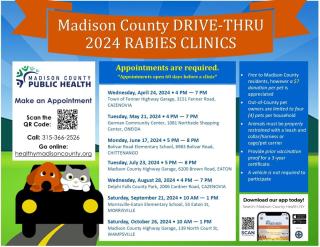 Madison County Rabies Clinics 2024